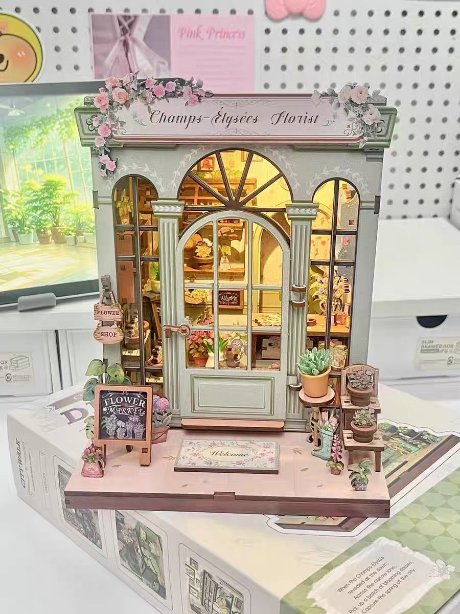 Champs-Élysées Florist Miniature Shop Kit