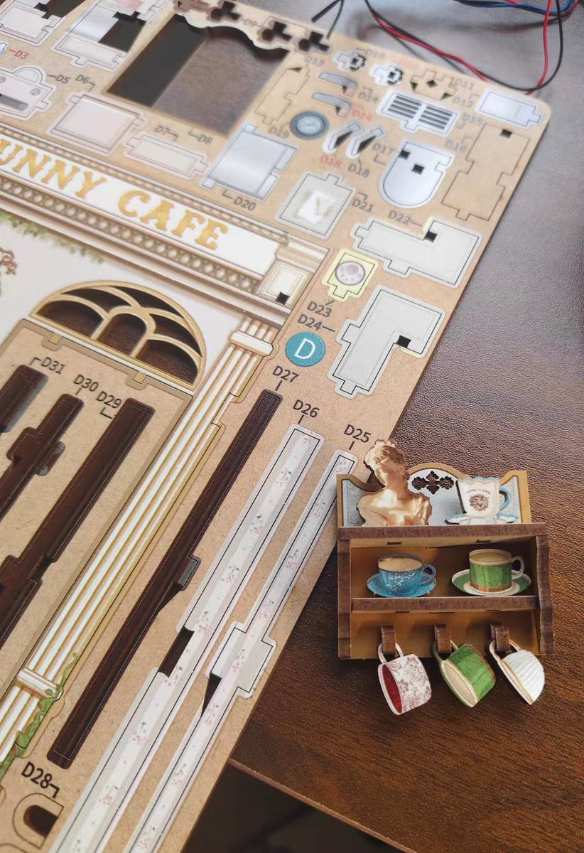 Champs-Élysées Florist Miniature Shop Kit