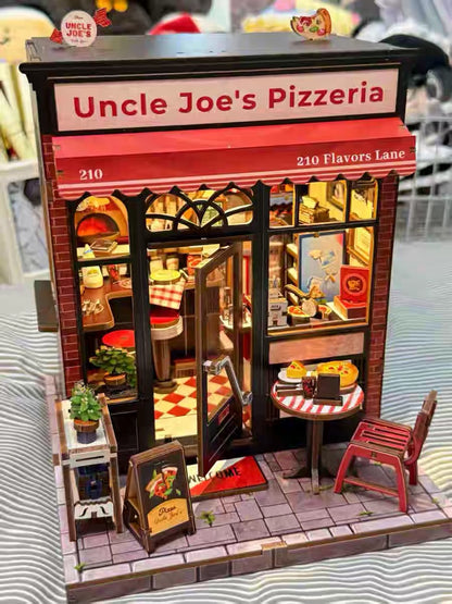 Uncle Joe’s Pizzeria Miniature Shop Kit