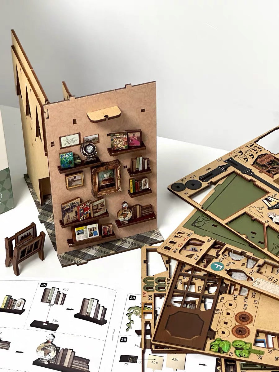 Sunny Café Miniature Shop Kit