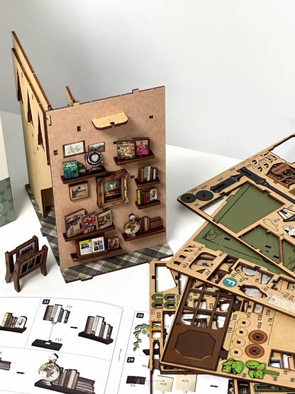 Sunny Café Miniature Shop Kit