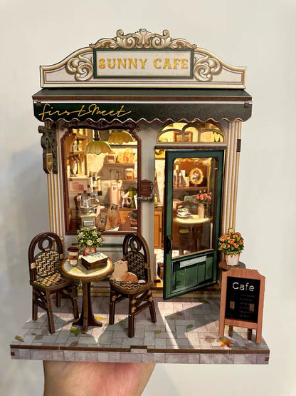 Sunny Café Miniature Shop Kit