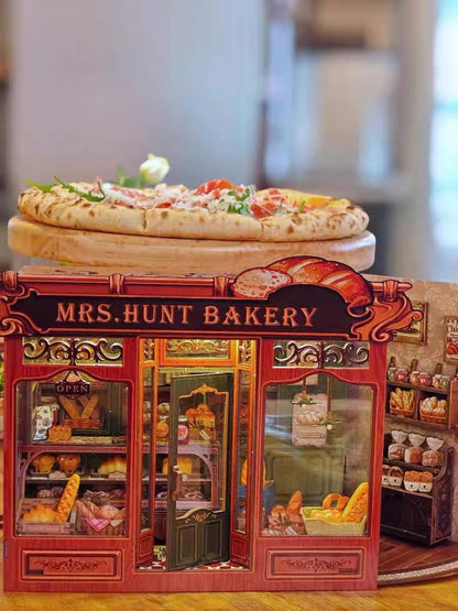 Mrs. Hunt Bakery – European Bakery Miniature Room Kit