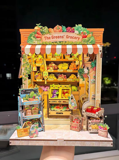 The Greens’ Grocery – Miniature Room Kit