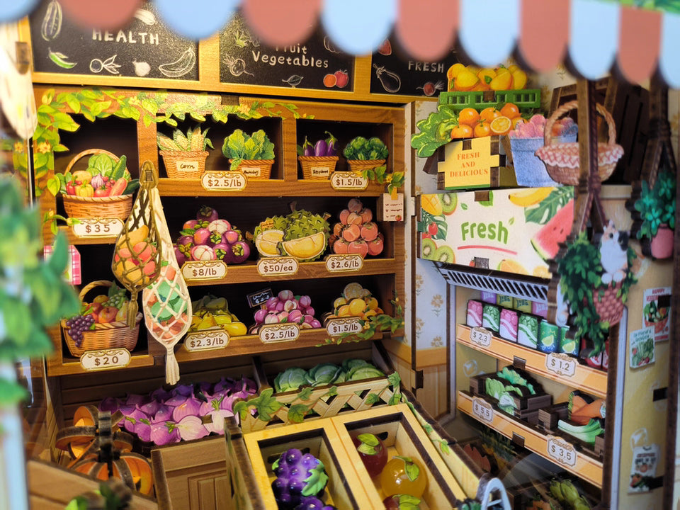 The Greens’ Grocery – Miniature Room Kit